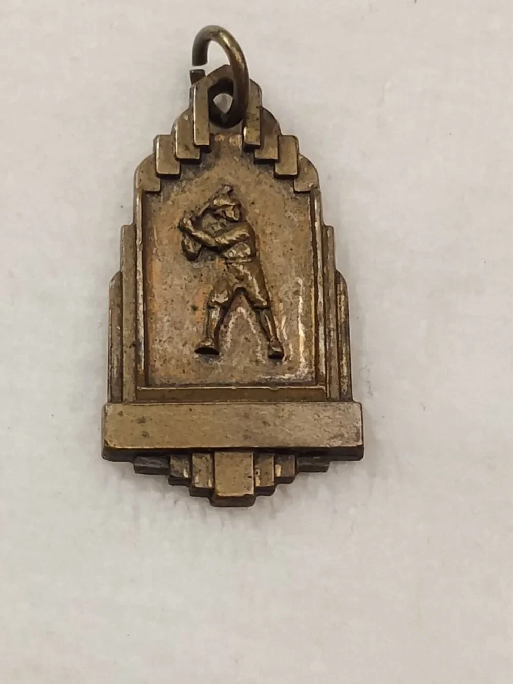 1951 Class F 1st Place LITTLE LEAGUE School AWARD Baseball MEDAL PENDANT Charm